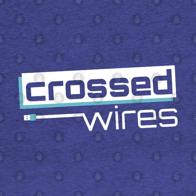 The Crossed Wires Logo (Dark) by Crossed Wires